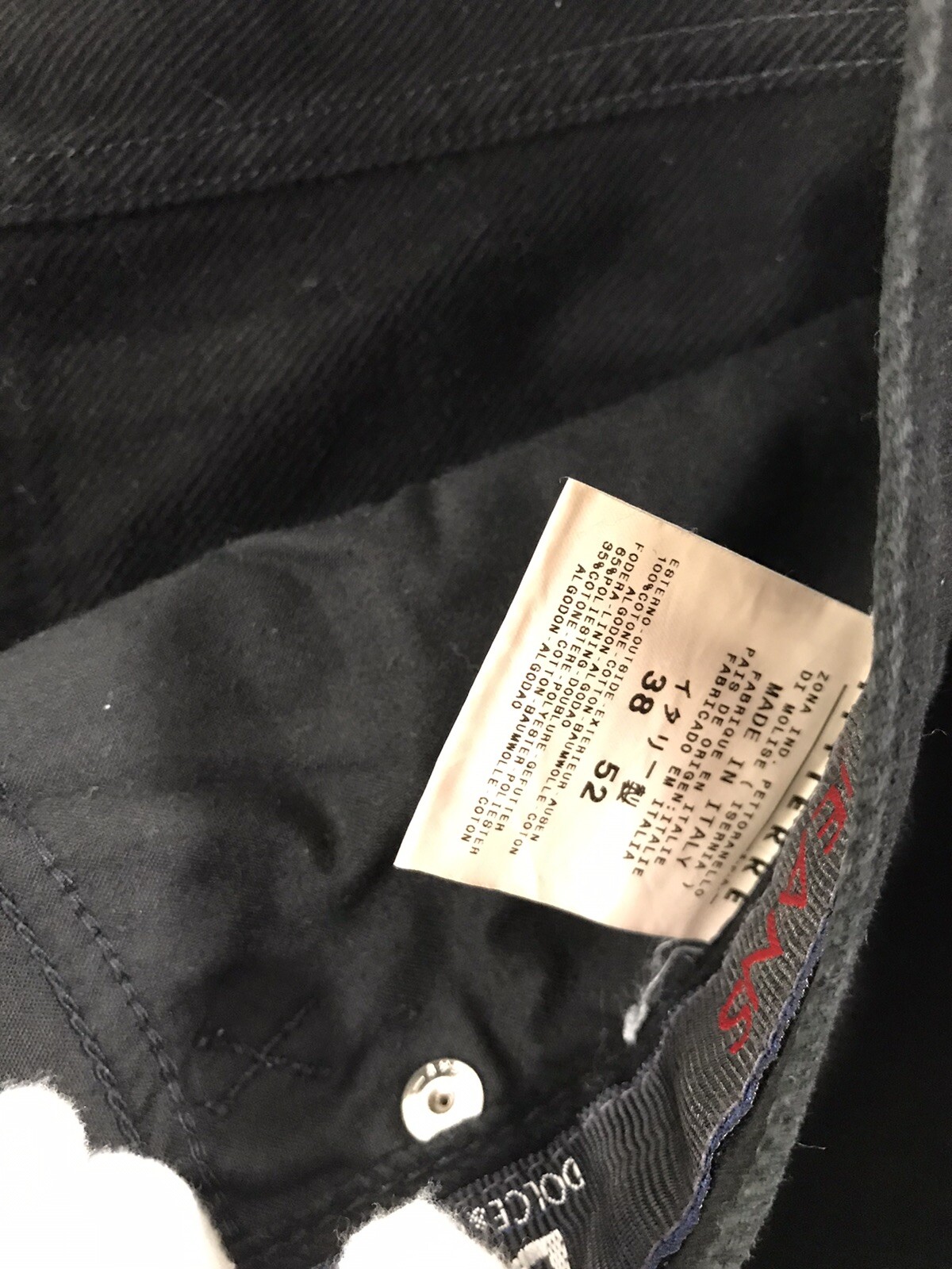 Men Dolce \u0026 Gabbana Black Denim Jeans 