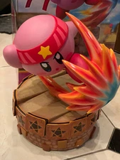 *MISSING PARTS* Kirby: Fighter Kirby 13-Inch Tall Polystone Statue