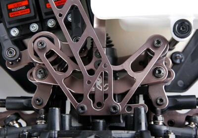 Set Sterzo CNC In Lega Area Per MCD RR5 / XS-5 / Rofun F5 (Coperchio, Staffa, Sede)