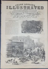 Frank Leslie's Illustrated 9/28/1861  Paducah, Kentucky / Cape Girardeau, Miss