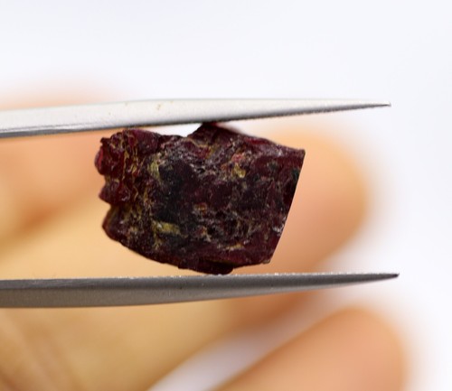 Dark Red Color Rough Faceted Cut 13 x 10 MM Natural Ruby Loose Gemstone 6.21 Ct - Picture 7 of 13
