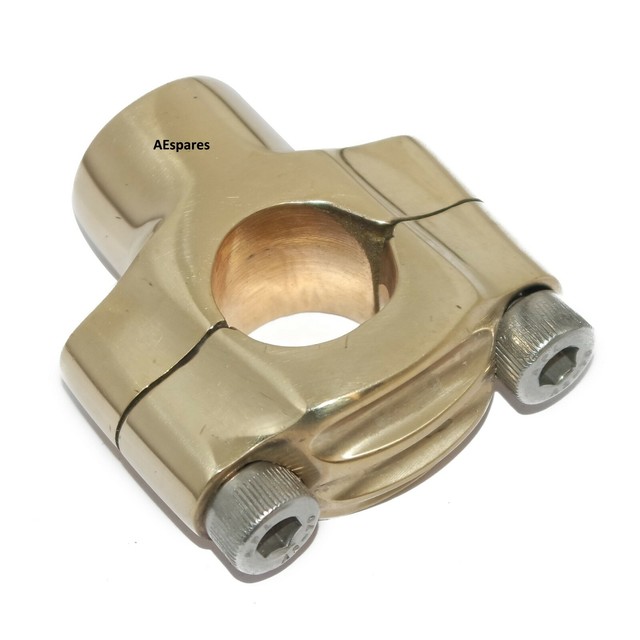 Pair 7/8'' 22mm Motorcycle Motorbike Handle Bar Mount Risers Clamp