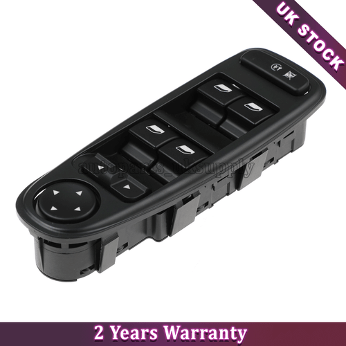 Window Control Switch 6554YH for Citroen C4 Picasso I MPV 1.6 2.0 HDi 2006-2013 - Picture 6 of 7