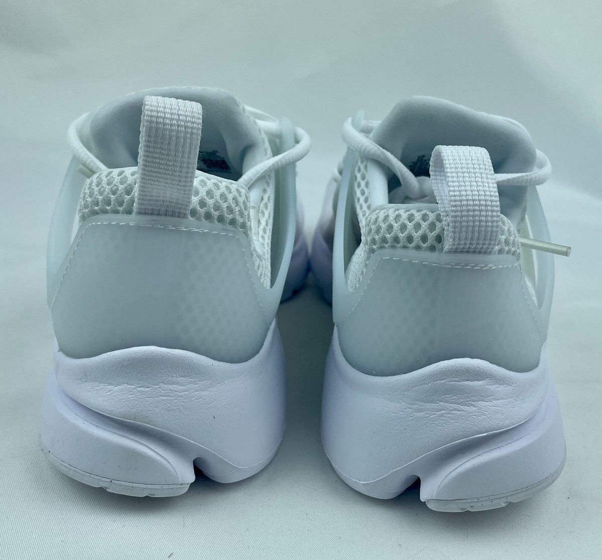 Nike Presto GS Sneaker Shoes 833875 100 Triple White Y/Gs  display picture 2