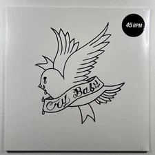 Lil Peep “Cry Baby” LP/Death Note  (Sealed) 2023 White Vinyl 45RPM