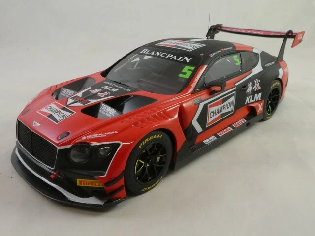 Tsm Top Speed Bentley Continental GT3 Champion #5 Asia GT 2018 1/18 TS0314 Foto 2 de 3