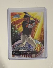 2025 Bowman Chrome #MR-1 Bryce Eldridge Meteoric Rise Mojo Mega Refractor