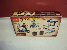 INDIANA JONES LEGO 7620 MOTORCYCLE CHASE RETIRED SEALED 2008 THE LAST CRUSADE