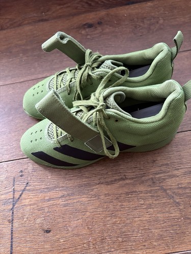 Adidas Adipower 2 Gewichtheberschuhe UK 7,5, US 8, EU 41 1/3 "Wild Moss" grün - Bild 2 von 7