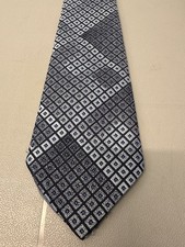 Vintage Kipper Tie 4.5" Wide Blue T161