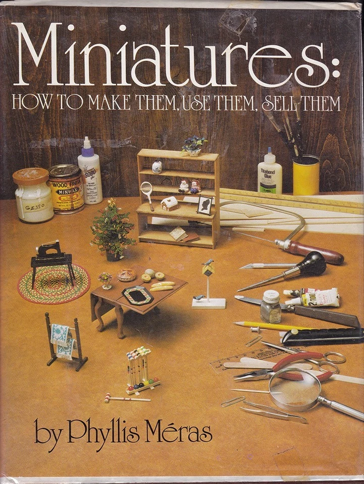 2 MAKING MINIATURES BOOKS Make Use Sell, Dolls' House Projects Foto 2 de 4