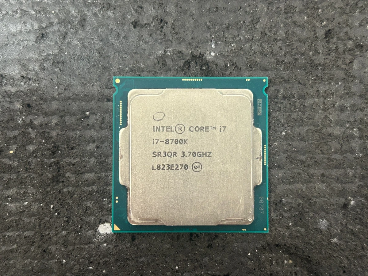 Intel Core i7-8700K Processor Model Computer Processors LGA 1151