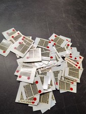 Vintage Caterpillar Toy Truck Grill Replacement Decals Lot