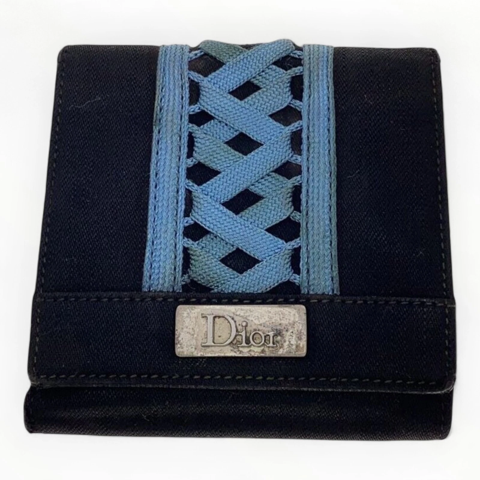 Christian Dior Portefeuille Triple Polyester bm 0023 8992