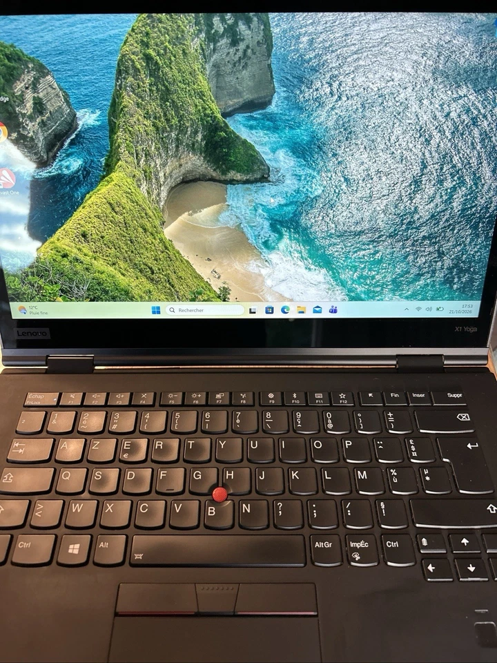 Lenovo ThinkPad X1 Yoga · i5-8250U · 8GB · 256GB, photo 1 sur 5
