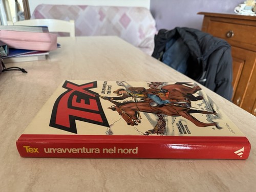 LIBRO CARTONATO TEX UN' AVVENTURA NEL NORD 1°EDIZIONE 1983 MONDADORI DAIM PRESS - Picture 2 of 15