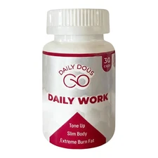 Daily Work Pills *** Brand New And Sealed *** By Daily Dous / Skinny 365