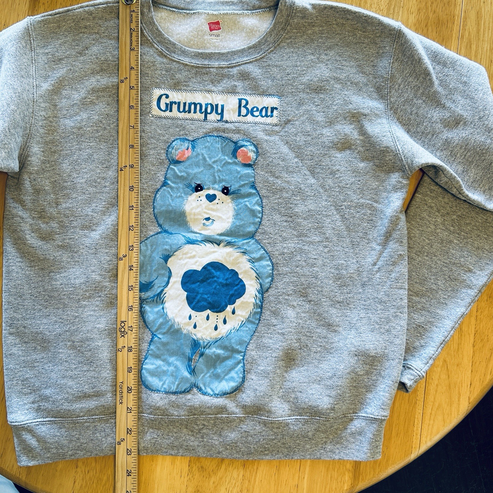 Handmade Care Bears Grumpy Bear Keepsake Sweatshi… - image 7