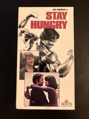 Stay Hungry VHS Rare Early Arnold Schwarzenegger Cult Classic 1972