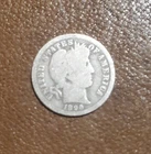 1896-O Barber Dime 90% Silver Average Circ