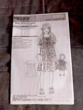 patron poupée modes et