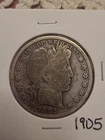 1905 Barber Half Dollar