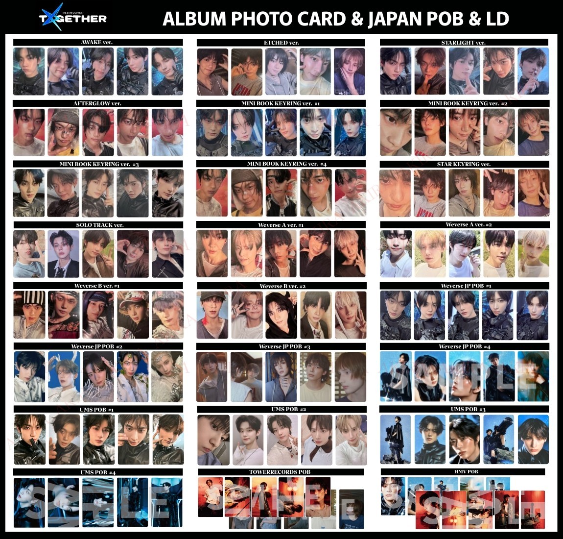 PSL TXT 4th ALBUM The Star Chapter: TOGETHER ALBUM PHOTO