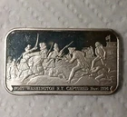 Fort Washington NY Captured 1976 Silver .999 Bar 1 Troy Ounce Bullion