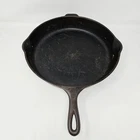Vintage Wagner Ware Cast Iron #12 Smooth Bottom Skillet  1062 Large Heavy