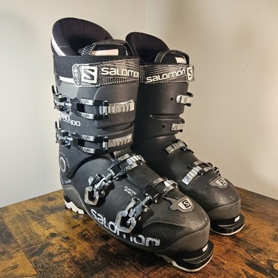 Salomon X Pro 100 Ski Boots Mens 30.5 356mm All Mountain Alpine Downhill Black