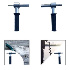 Ice Drill Adapter Drill Conversor Ground Anchor Tools Lightweight Strong Ice