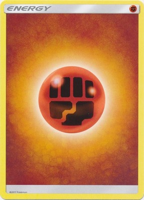 Fighting Energy (2017 Unnumbered) (Lp) Sun and Moon Base Set - Energy Pokémon
