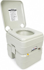 5.3 Gallon Portable Toilet for RV, Boat  Camping - Multifunctional Convenience