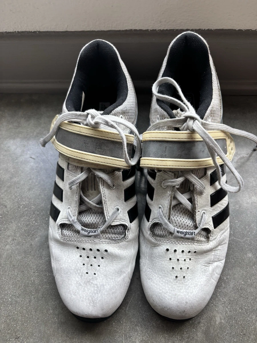 Preços baixos em adidas adiPower Weightlifting Shoes Core White | eBay