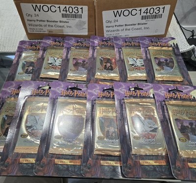 24x Base HARRY POTTER Blister WOTC BRANDNEU VERSIEGELT Full Open Case