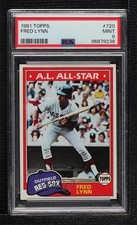 1981 Topps Fred Lynn #720 PSA 9 MINT 0e1c