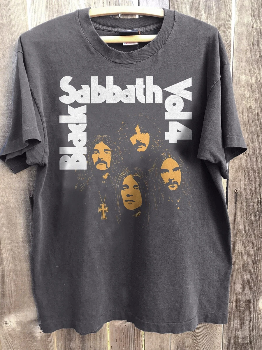 90's BLACK SABBATH Vol4 ブラックサバス TシャツL Black Sabbath Vol 4 Long Sleeve T-Shirt