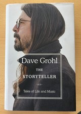 DAVE GROHL THE STORYTELLER TALES OF LIFE & MUSIC HARDBACK BOOK NIRVANA SCREAM