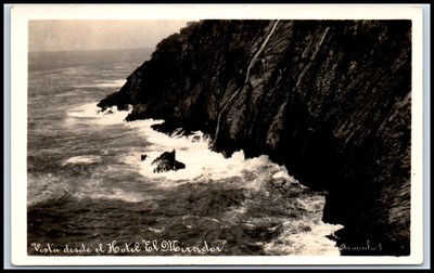 Postcard RPPC Vista desde el Hotel ''El Mirador.acapulco's   A115