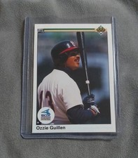 Ozzie Guillen 1990 Upper Deck 267 Chicago White Sox Baseball Card