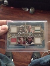 2012 Sportkings Series E - Decades Franco Harris, Bill Walton, Bjorn Borg #D-01 