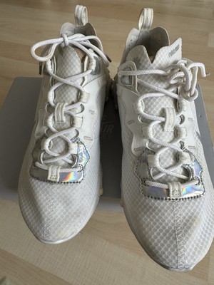 Nike React Vision Weiß Silber Reflective Größe 37,5