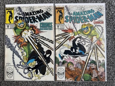 Marvel Amazing Spiderman #298 #299 1. Todd McFarlane 1. Auftritt Venom