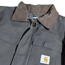 INSANELY CLEAN Vintage Carhartt Quilted Artic Jacket Black CQ185 Men s 46/XL
