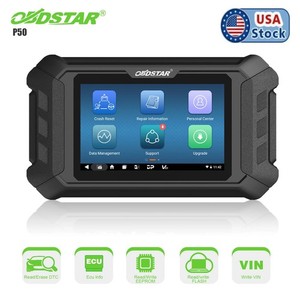 OBDSTAR P50 Reset Equipment Covers 95 Brands and 14900+ E-C-U Part No. US Stock