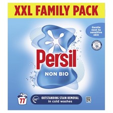 Persil Non Bio XXL Washing Powder: Gentle, Stain Removal, 77 Washes, 3.85 kg
