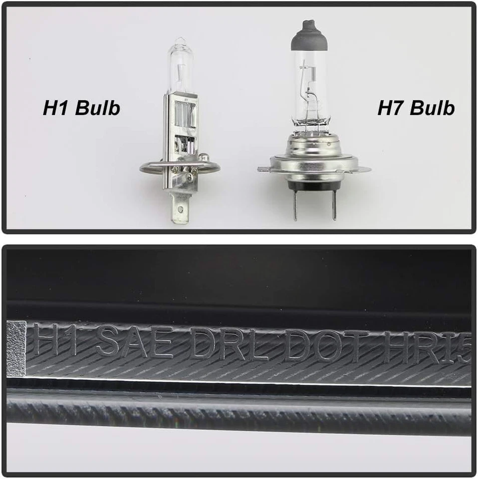 Faros proyectores LED DRL negros para Chevy Suburban Tahoe Avalanche 2007-2014 Foto 4 de 4