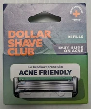 Dollar Shave Club Razor Refill 4-count Cartridge Sealed New Free Shipping