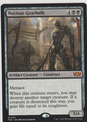 Noxious Gearhulk 191 Commander: Tarkir: Dragonstorm Magic: The Gathering NM