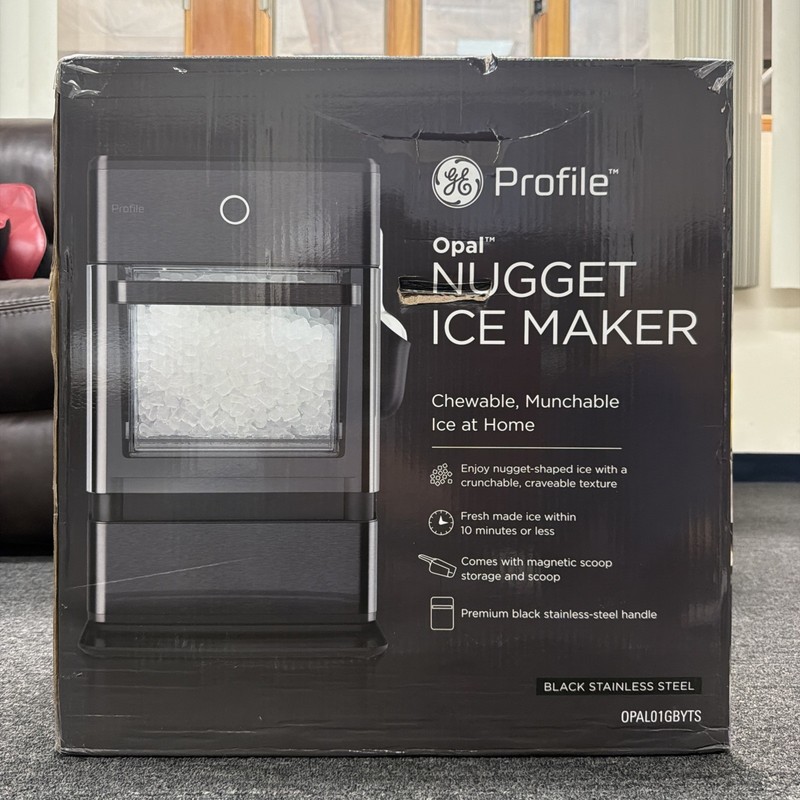GE PROFILE OPAL 15" 33 LB COUNTERTOP ICE MAKER - BLACK - Scratch & Dent